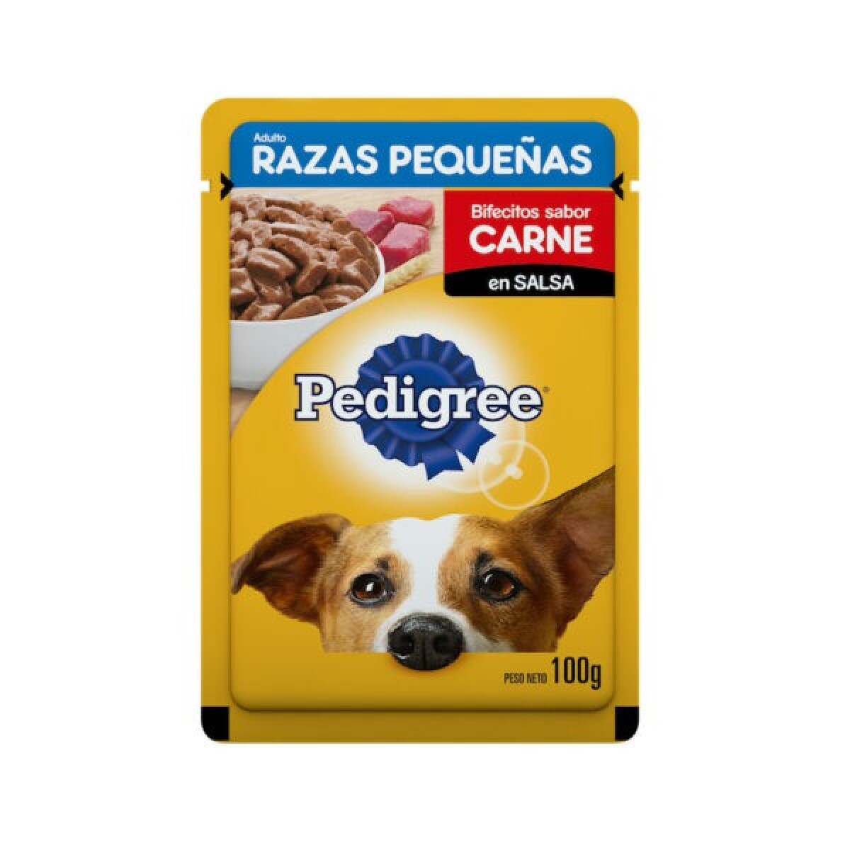 PEDIGREE RAZAS PEQ CARNE SOBRES 100 GRS 