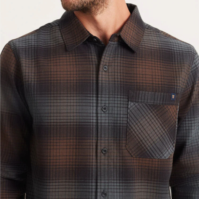 Camisa Roark Crossroads Flannel Camisa Roark Crossroads Flannel
