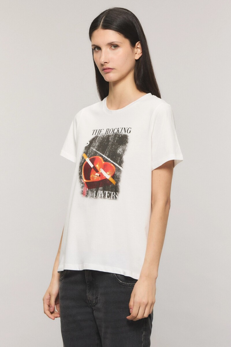 REMERA SMOKE LOVERS Crudo