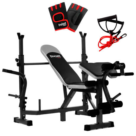Banco Pecho Multifunción C/ Polea + Piernas + Scott Gym004007