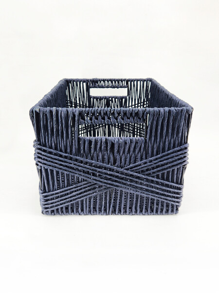 CAJA RECTANGULAR NEGRA NEGRO