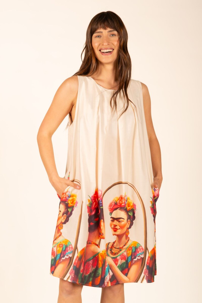 Vestido Frida Beige