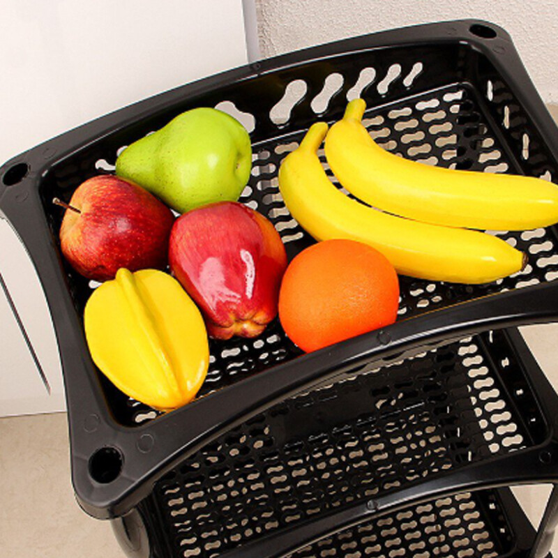 Estantería para frutas 4 Estantes NEGRO