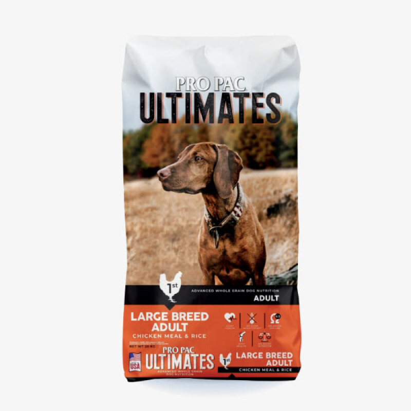 Pro Pac Ultimates adultos razas grandes 20 kgs Pro Pac Ultimates adultos razas grandes 20 kgs