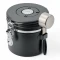 Recipiente Hermetico Ac Inox Para Granos Valv Co2 1.2lt Negro