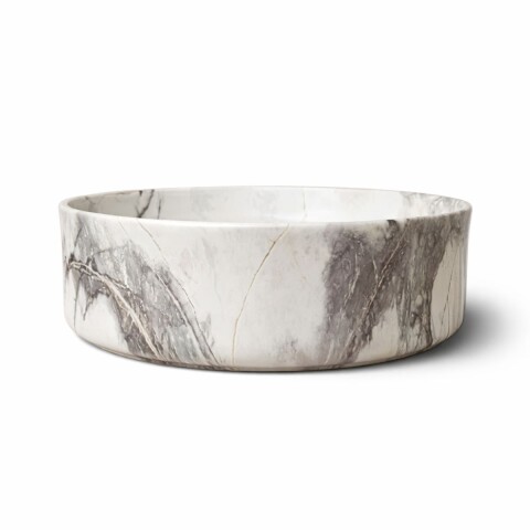 Bacha de apoyo redonda 36 cm calacata Dmc Bacha De Apoyo Redonda 36 Cm Calacata Dmc