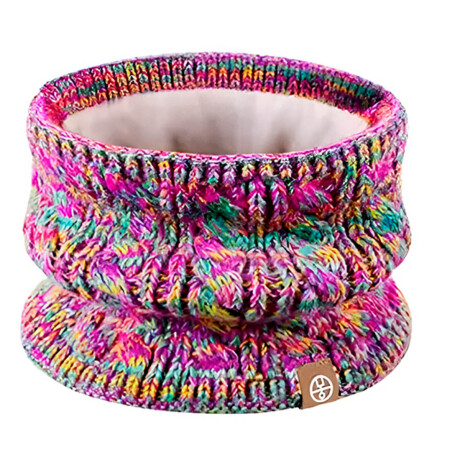 SetX3 Gorro Lana Guante Cuello Infantil Abrigo Niño Rosado