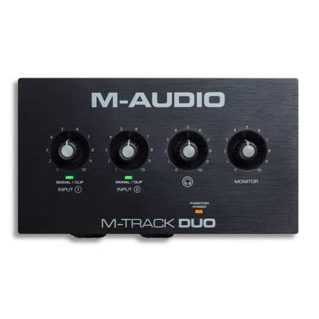 INTERFAZ DE AUDIO M-AUDIO M-TRACK DUO INTERFAZ DE AUDIO M-AUDIO M-TRACK DUO