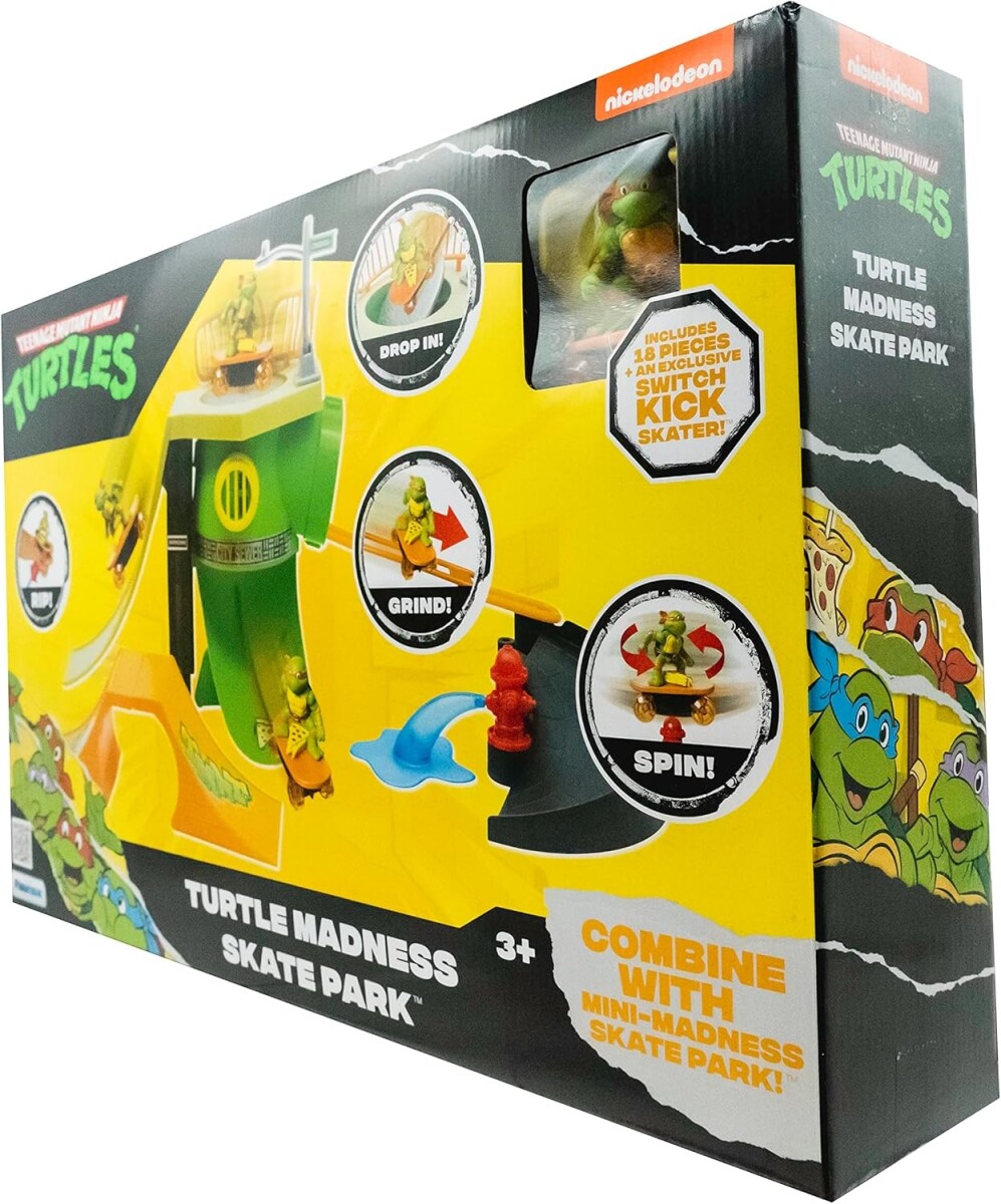 Turtle Madness Skate Park - Tortugas Ninja 