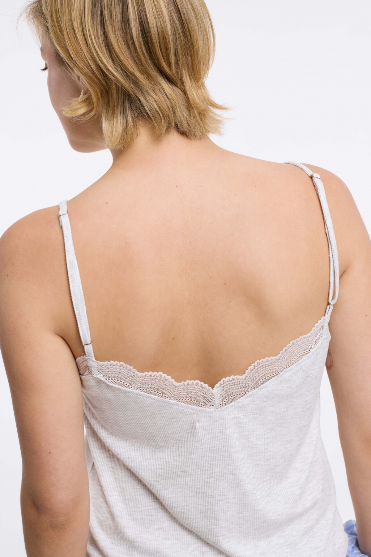Musculosa Lorde Gris Melange