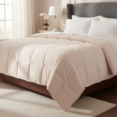 Acolchado de Plumas King Size Home Class ROSA CLARO