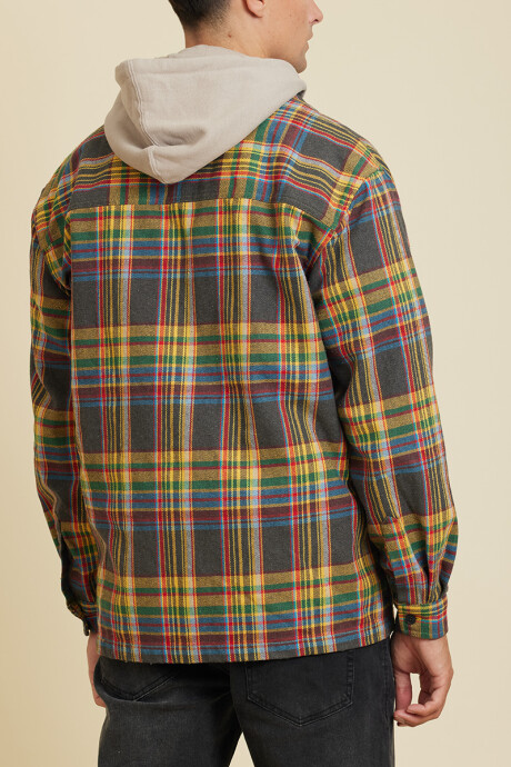 CAMISA JARET RUSTY Gris