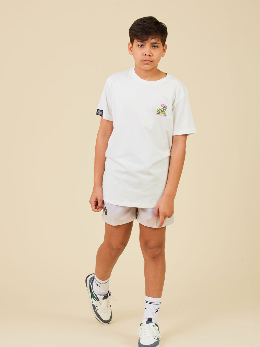 T-SHIRT MINGUS TEEN RUSTY - Blanco 