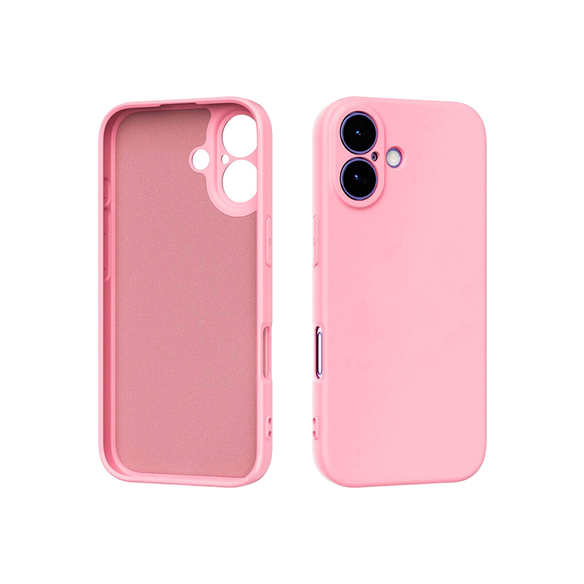 Protector para iPhone 17 engomado color rosa 