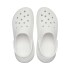 Plataformas Crocs Crush Clog - Unisex White