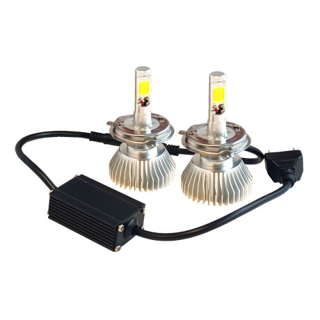 LAMPARA - KIT LED H1 6000K 12V-24V 40W 3600LM DUNCAN LAMPARA - KIT LED H1 6000K 12V-24V 40W 3600LM DUNCAN