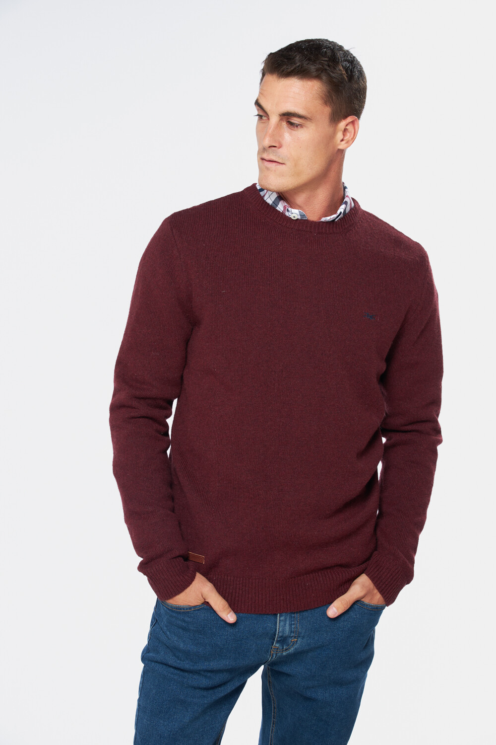 BUZO DE LANA Bordo