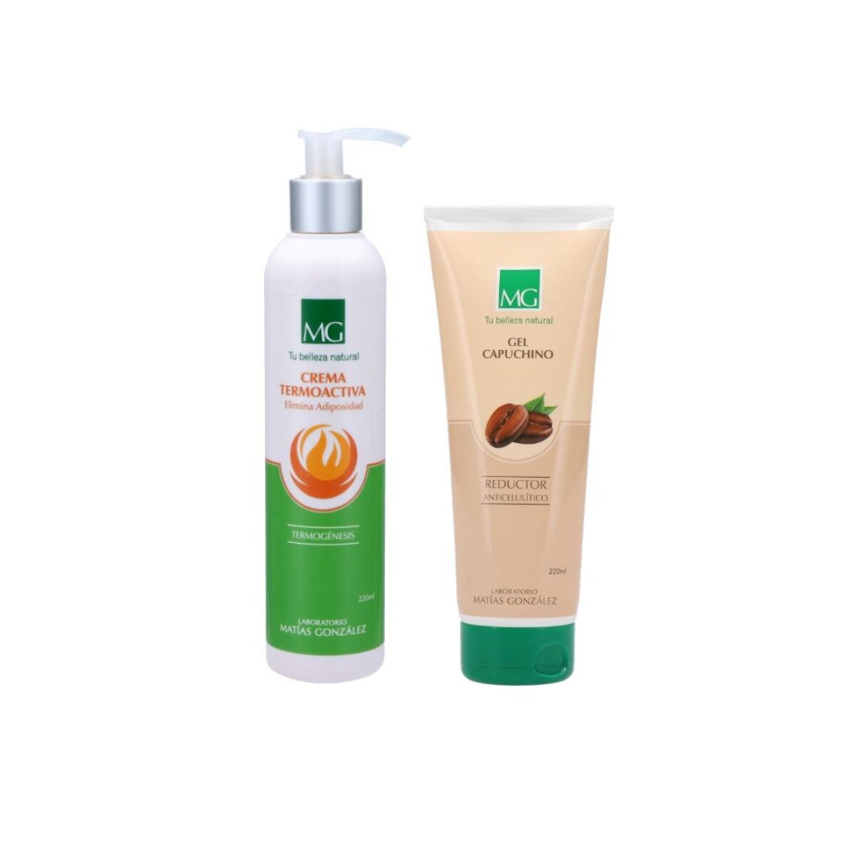 Pack Quemador de Grasa, Anticelulítico y Reductor Corporal MG 