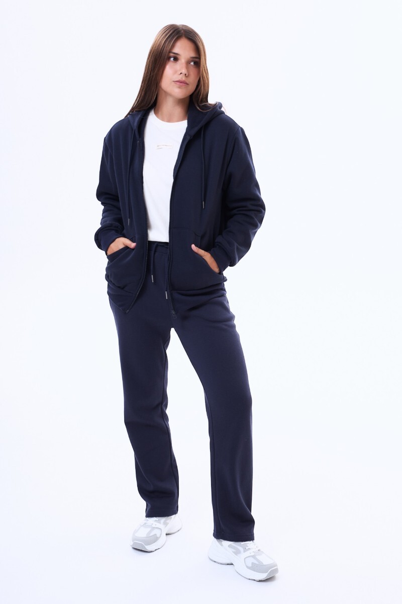 Buzo felpa Futrono Azul