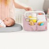 Organizador de pañales con luz skip hop Caddy Rosa