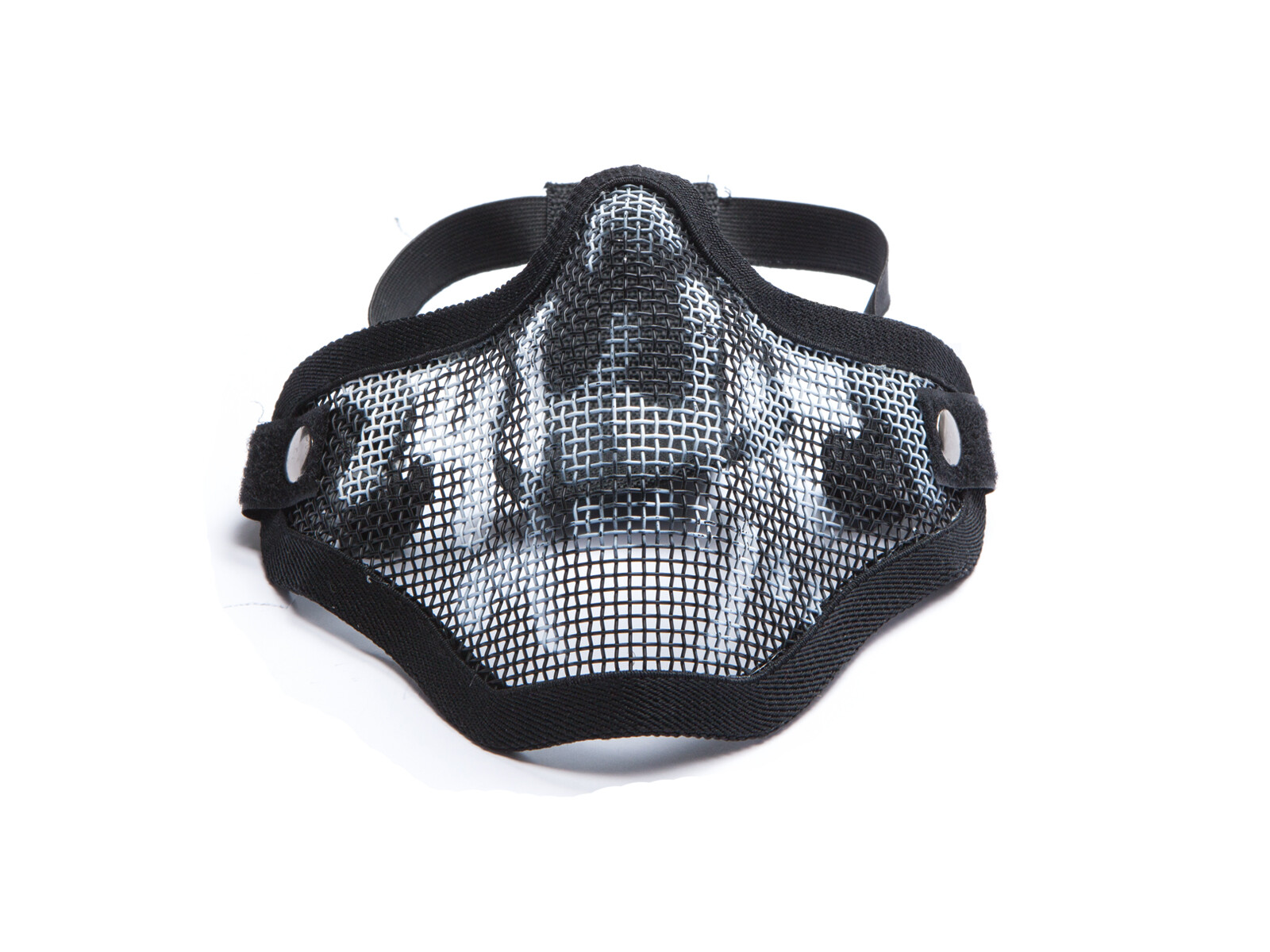 Máscara De Rejilla Con Calavera Para Airsoft 