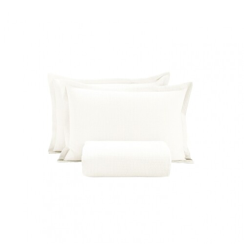 Colcha Dohler - 2 Plazas con Fundas Blanco