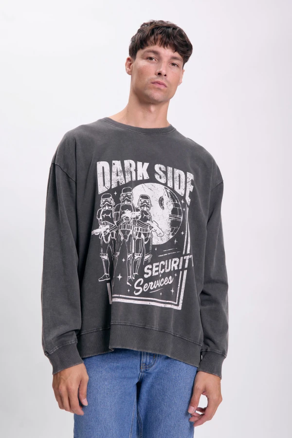 Buzo deportivo Star Wars Gris Oscuro