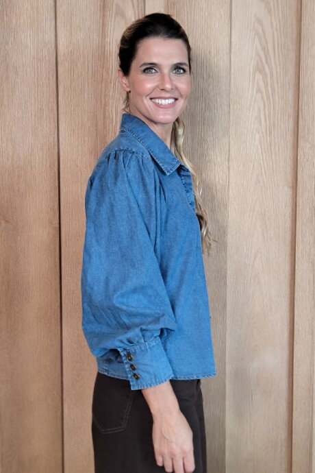 Camisa Amalia Denim Azul