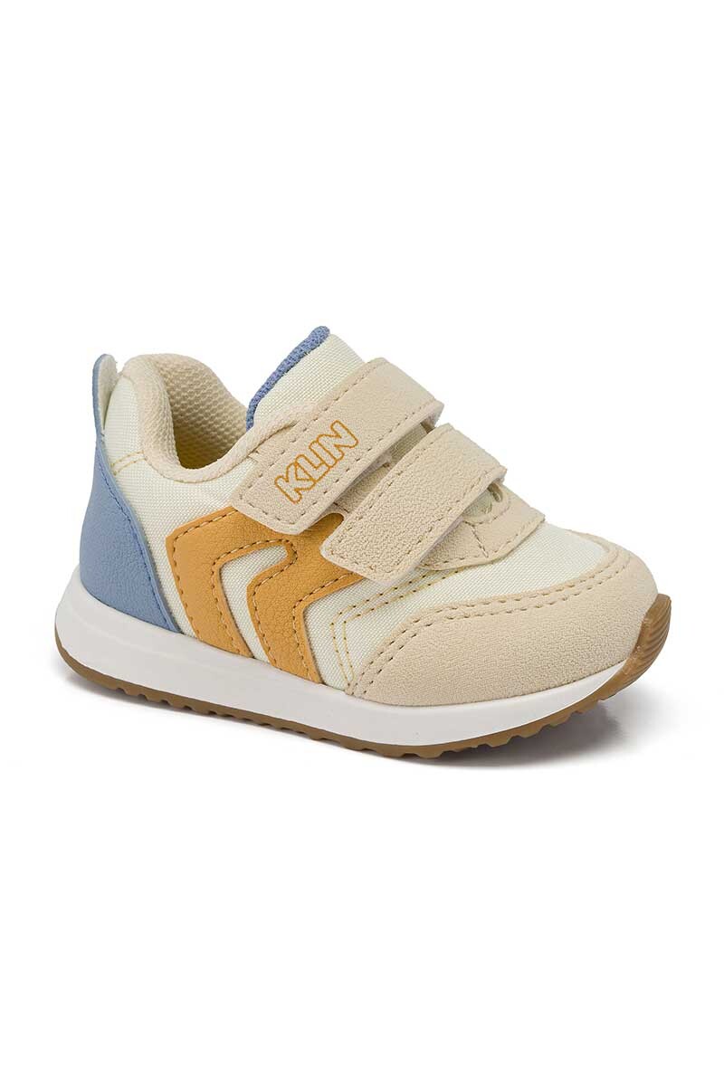 CALZADO DEPORTIVO KLIN WALK BABY 2 VELCROS Beige