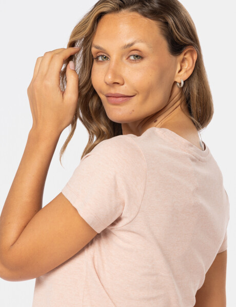 REMERA LISA Coral