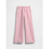 GAUZE WIDE LEG PANT ROSE MIST