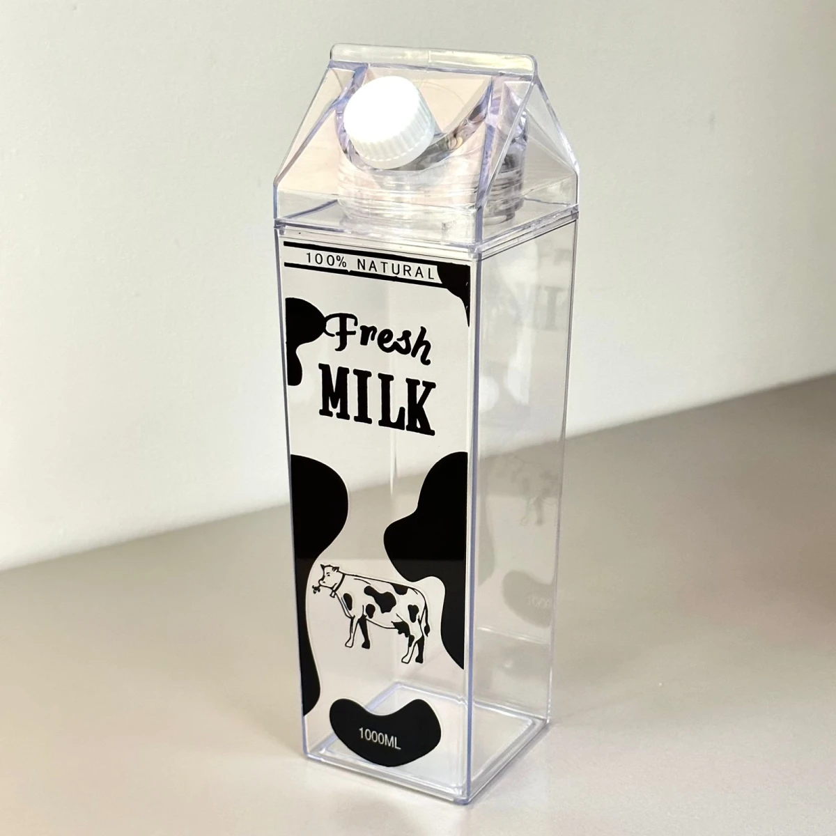 Botella Acrílica Leche 1L 