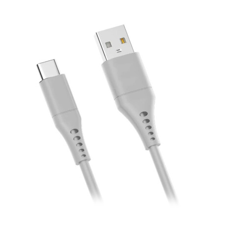 Cable De Datos Generico USB a USB-C 1.2 Mts Blanco Cable De Datos Generico USB a USB-C 1.2 Mts Blanco