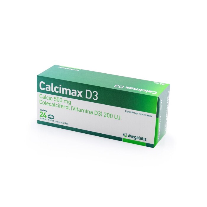CALCIMAX D3 MAST. CJ X 24 COMPRIMIDOS única