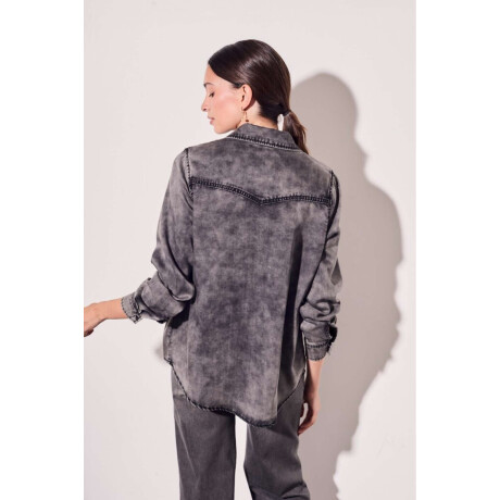Camisa Denim Gris Gris