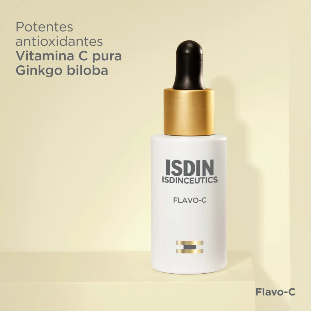 Sérum Facial Antioxidante ISDINCEUTICS Flavo-C® 30ml - Vitamina C y Antioxidante