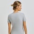 BLUSA MM FEM CINZA MESCLA