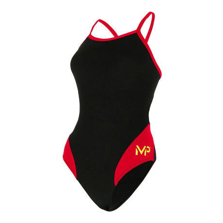 Michael phelps - Malla de Baño para Mujer Team Splice Mid Back SW252010624 - Uv Upf 50+. 24. 001