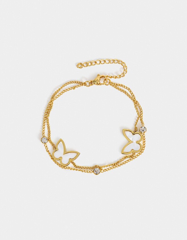 Pulseras Flexibles Acero quirúrgico Pulsera Flexible De Acero Quirúrgico - Dorado