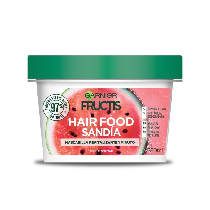 FRUCTIS HAIR FOOD SANDIA MASC. CAPILAR F única