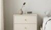 Mesa de Luz Jasper White Gloss