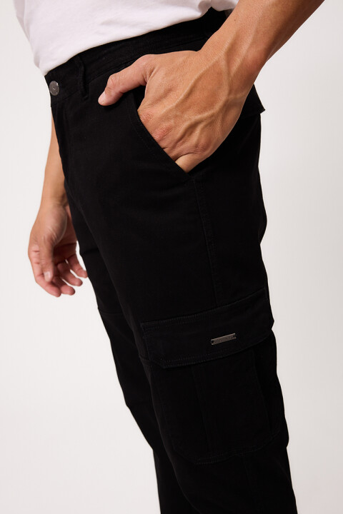 PANTALON DUOMO S27 POLANCO Negro