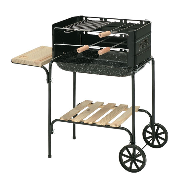 PARRILLA CALIFORNIA 82X38,5X75CMS NEGRO