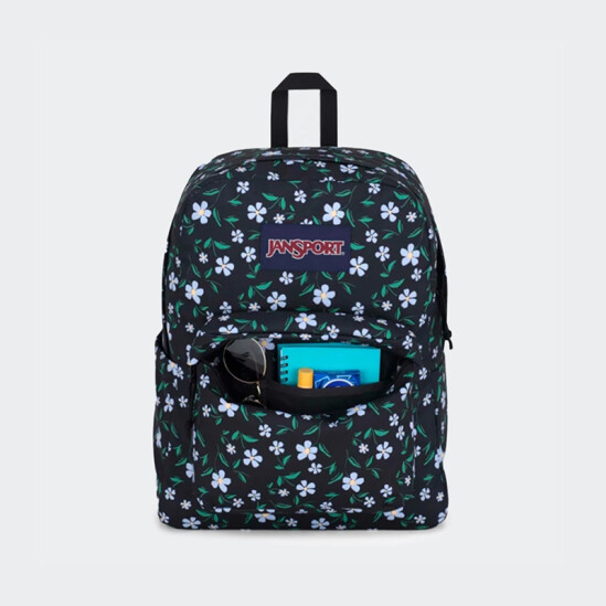 Mochila Jansport Superbreak Plus Deep Garden Floral
