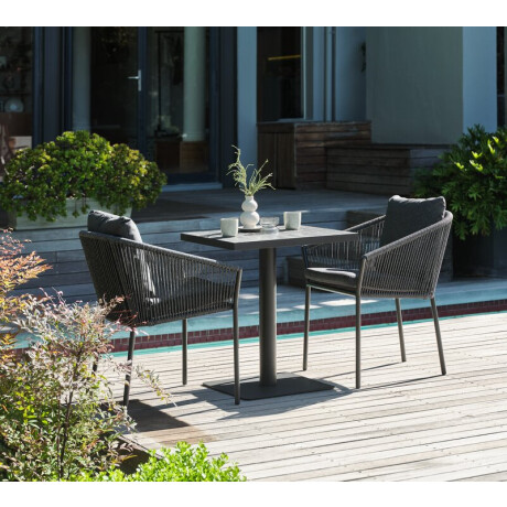Mesa de balcón STENUNGSUND 60x60 cm gris Gris