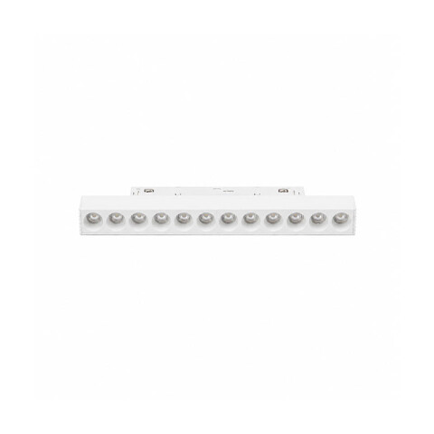 Lum. Led rect p/riel magnético bco 12W 3tonos 24° ZU0554X