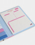 Librería Sets Planner Set De Notas Adhesivas Vynil Club - Azul Celeste