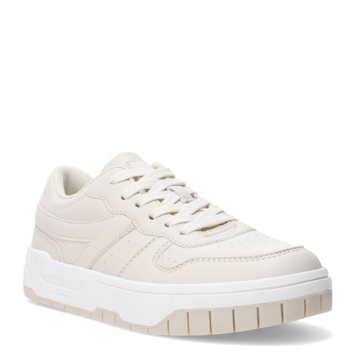 Championes de Mujer Miss Carol RENCH con plataforma - Beige 