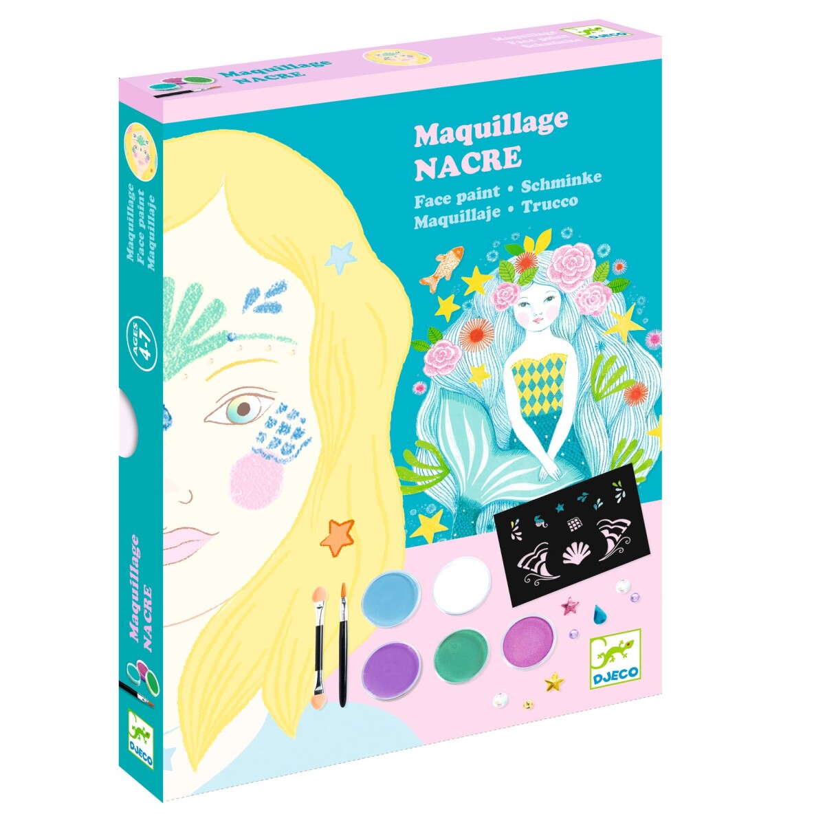 Maquillaje nacarado Djeco 