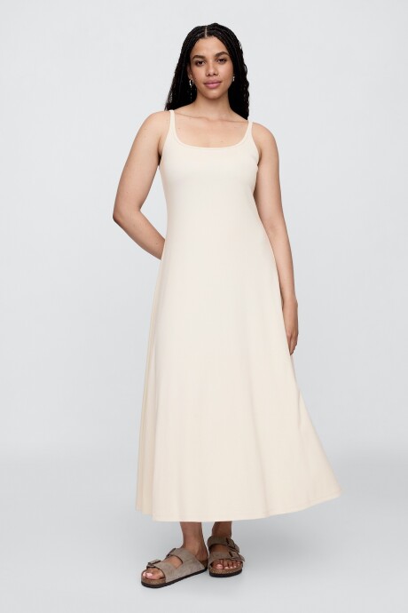 Vestido Mini Rib Mujer Chino